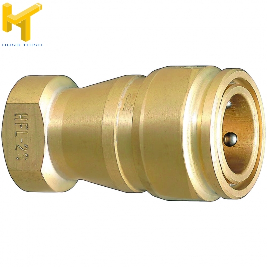 Coupler Van 2 Đầu Lưu Lượng Lớn F120-HFLS [COOLING HIGH FLOW COUPLERS]