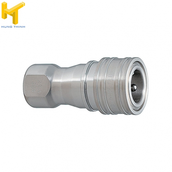 SP Couplers Loại Có Van 2 Đầu Inox SF120-SF [SP COUPLERS FOR COOLING STAINLESS STEEL]